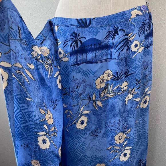 Jennifer Moore Hawaiian Wrap Skirt Size 8 EUC - Picture 4 of 7